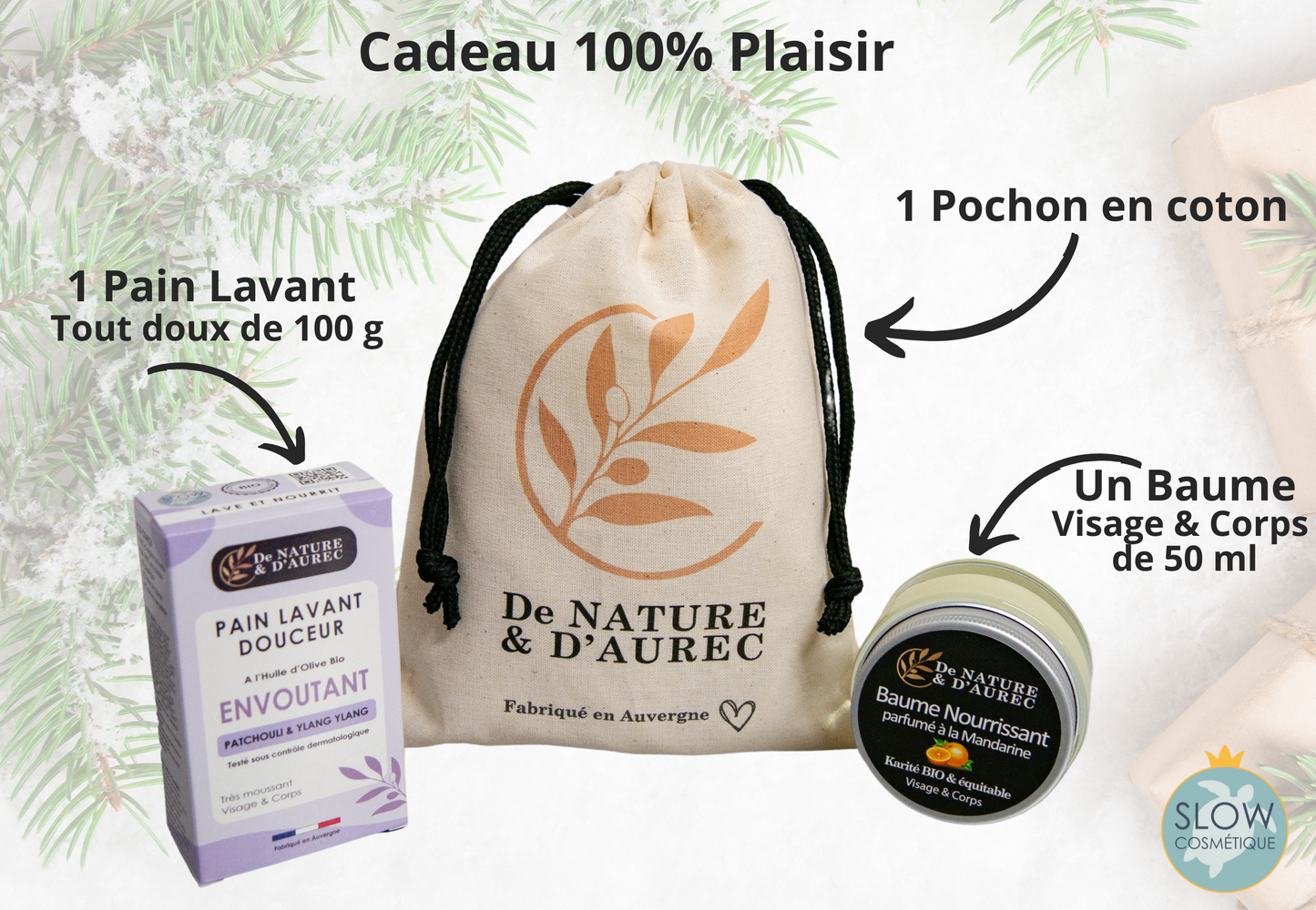 Coffret PARFUMÉ : Pain Lavant + Baume Visage & Corps