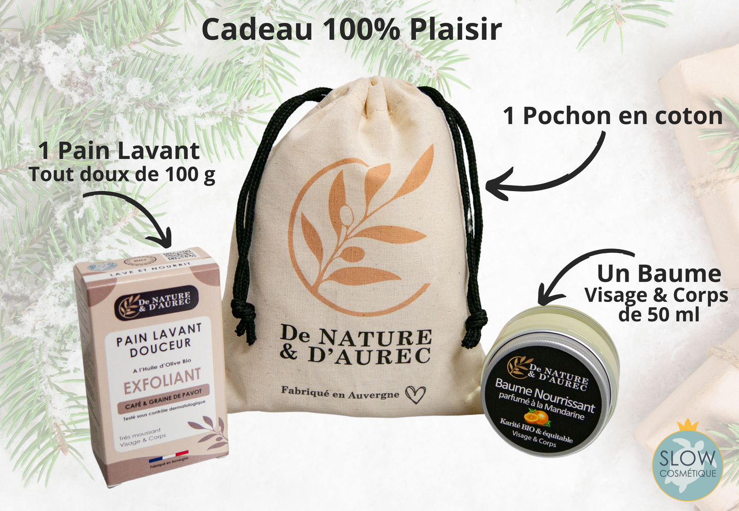 Coffret PARFUMÉ : Pain Lavant + Baume Visage & Corps