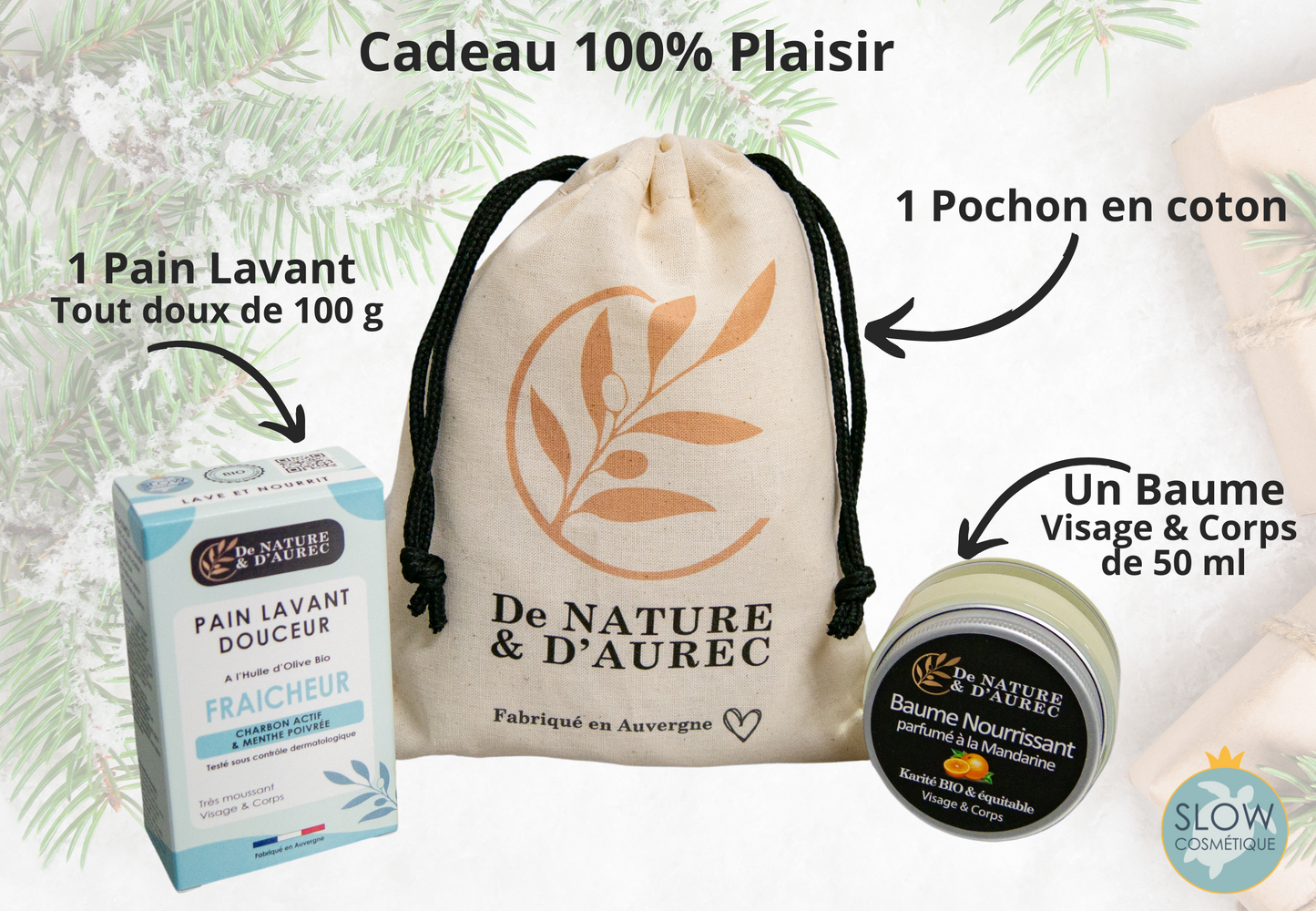 Coffret PARFUMÉ : Pain Lavant + Baume Visage & Corps