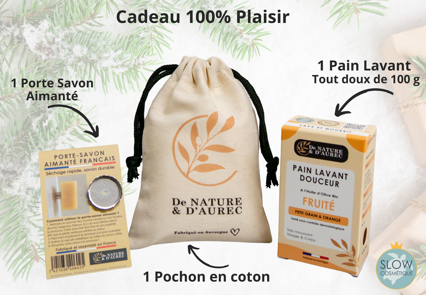 Coffret PARFUMÉ : Pain Lavant + Porte savon