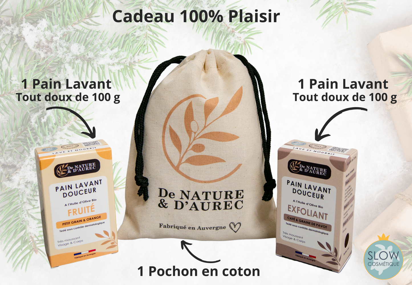 Coffret PARFUMÉ : 2 Pains Lavants