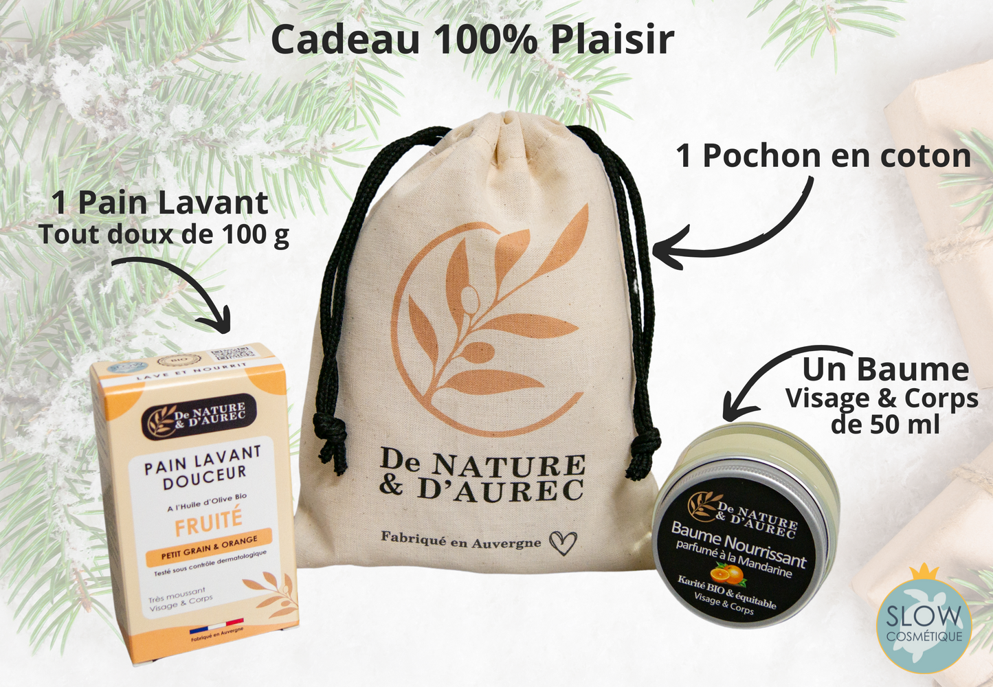 Coffret PARFUMÉ : Pain Lavant + Baume Visage & Corps