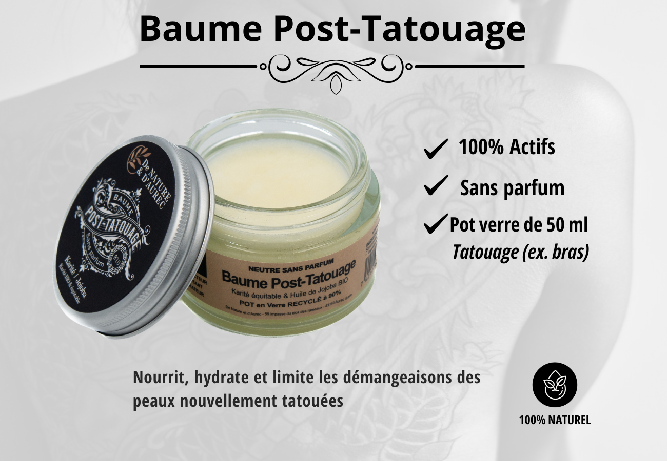 Baume Post-Tatouage – Format Standard - 50 ml