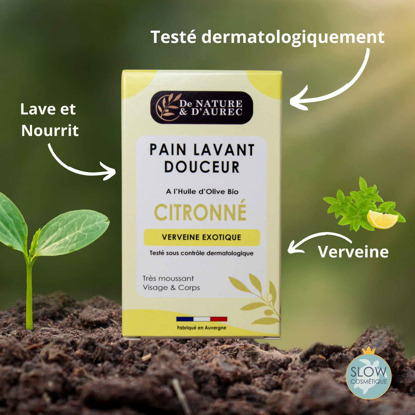PAIN LAVANT DOUCEUR – CITRONNÉ