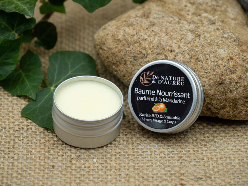 Baume nourrissant parfumé à la Mandarine - Format Pocket 10 ml