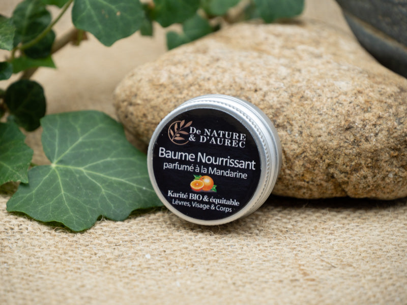 Baume nourrissant parfumé à la Mandarine - Format Pocket 10 ml