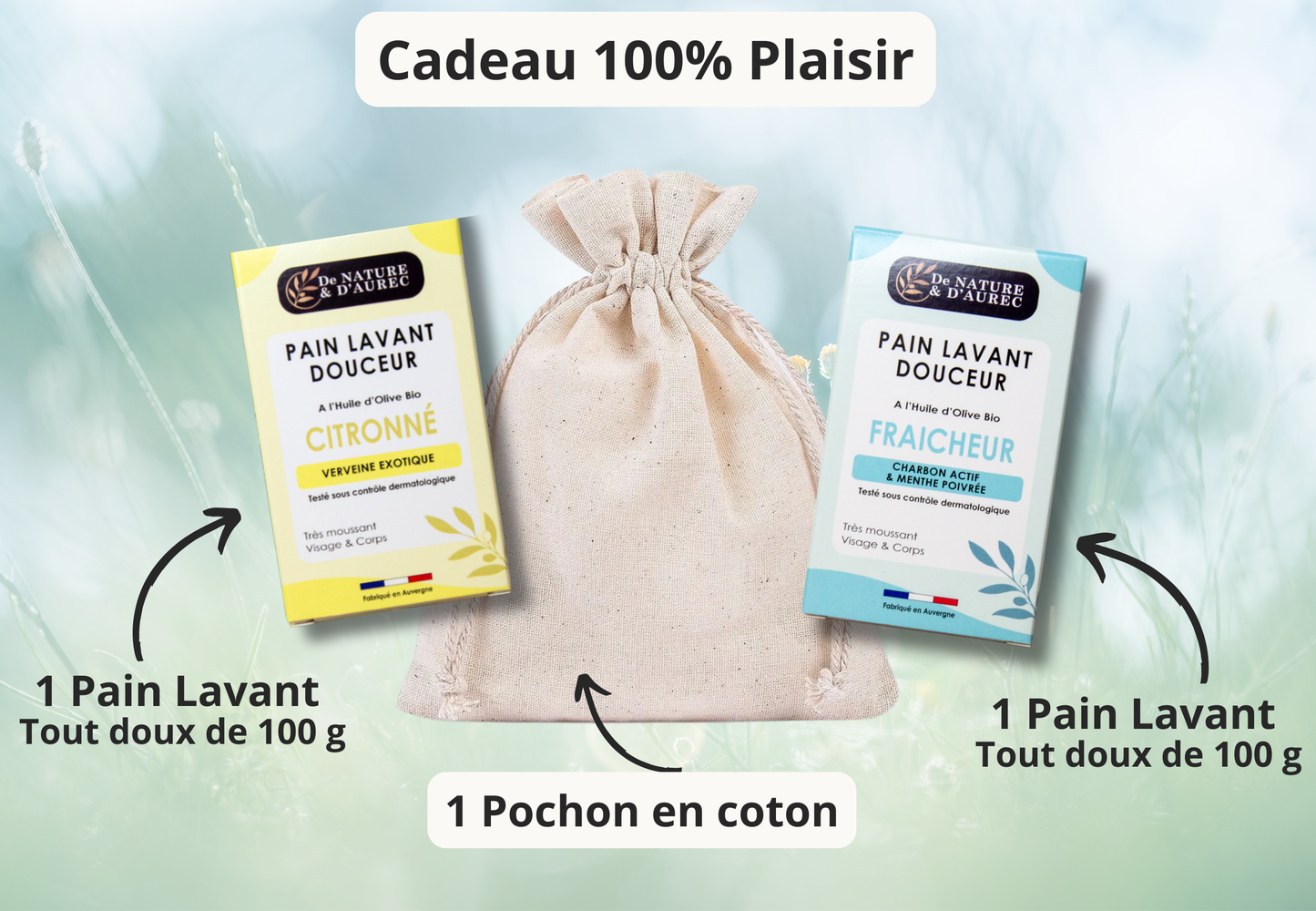 Coffret PARFUMÉ : 2 Pains Lavants