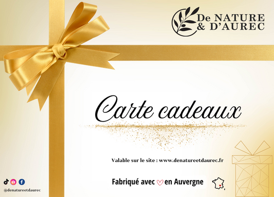Carte Cadeau - De Nature et d'Aurec