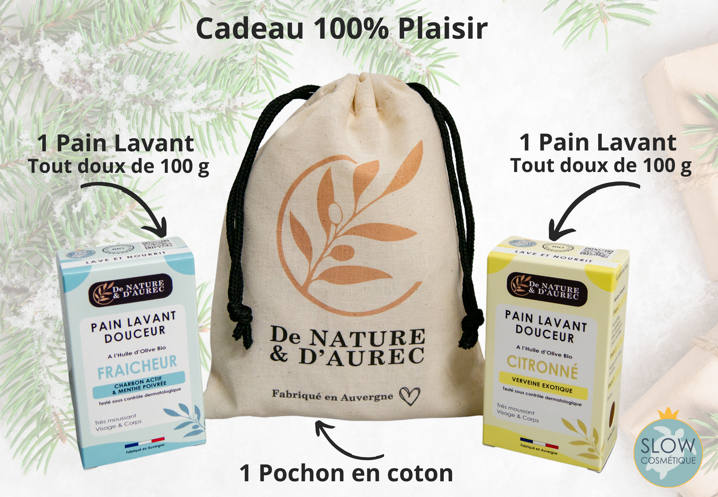 Coffret PARFUMÉ : 2 Pains Lavants