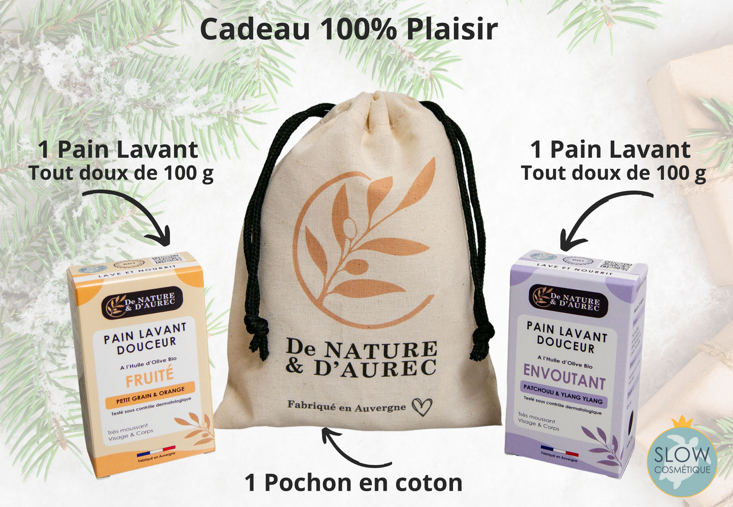 Coffret PARFUMÉ : 2 Pains Lavants