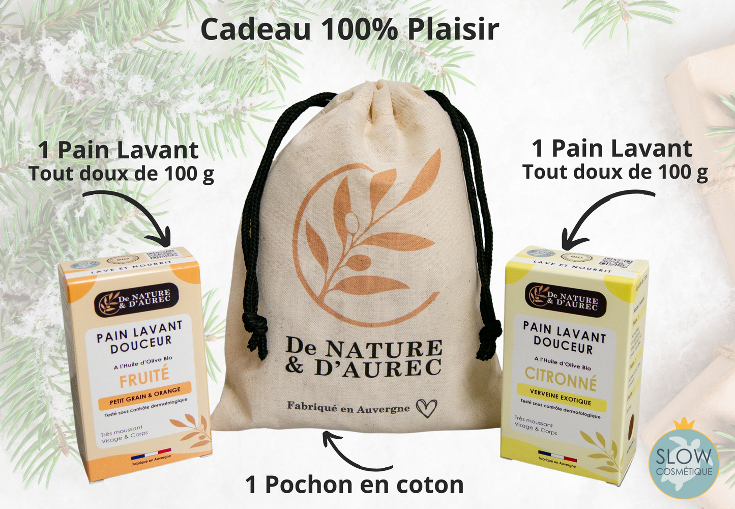 Coffret PARFUMÉ : 2 Pains Lavants