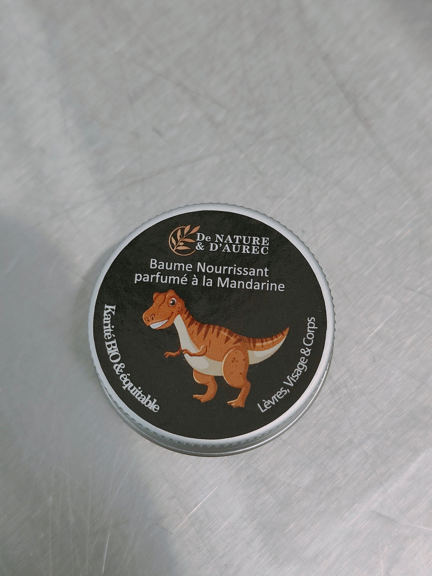 Baume Lèvres nourrissant parfumé à la Mandarine - Etiquette Fantaisie
