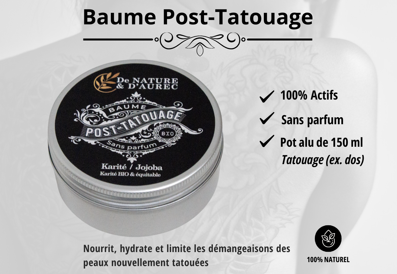 Baume Post-Tatouage – Grand format - 150 ml