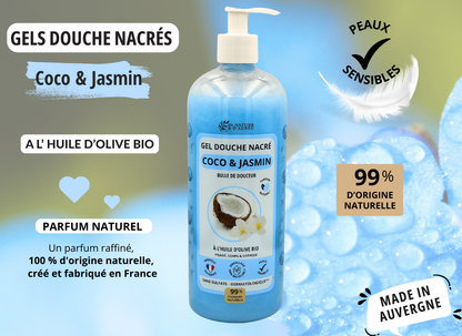 GEL DOUCHE NACRÉ (750 ml) - Coco & Jasmin