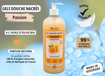 GEL DOUCHE NACRÉ (750 ml) - Passion